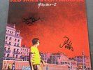 Fischer Z LP Red Skies Over Paradise SIGNED Autogramm signiert John+Dave