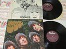 2 Beatles Vinyl LPs-Rubber Soul & Revolver-Purple Capitol Labels
