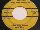 Lynn Pratt - Come Here Mama / They're Learning 45 - Hornet - Rockabilly - HEAR