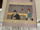 Alice Cooper Pretties For U EX+ Vinyl GF LP 1969 UK1st Press Plays Perfect Psych