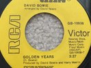 David Bowie RARE Canadian 7” Canada Near Mint Golden Years - Fame  ￼
