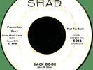 J.B. LENOIR Lou Ella / Back Door 45rpm Shad 1959 WLP blues harmonica