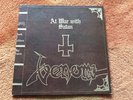 Venom At war with satan gatefold lyric booklet, neat 1984
