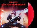Thin Lizzy Live And Dangerous (180 Gram Vinyl, Clear Vinyl, Red, Audiophile, Lim