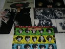 ORIGINAL ROLLING STONES VINYL LP's x 5. 1960-1980. ALL INNERS INTACT+ 1 POSTER.