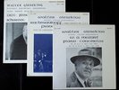Liszt / Mozart / Schumann - Walter Gieseking **Original Private 3LP Set**