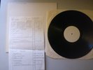 FLO & EDDIE Moving Targets 1976 UK White Label Test Pressing LP + Sheet CBS NM