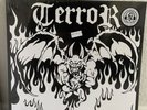TERROR - Pain Into Power PN1 Black, Silver White w/ Blue Jay Splatter Vinyl /250