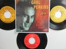 4 ' CARL PERKINS / JERRY LEE LEWIS ' HIT 45's+1PICTURE THE 50's-70's
