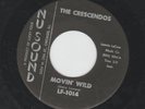 SURF GARAGE TITTYSHAKER SCREAMER- CRESCENDOS - MOVIN' WILD - HEAR -1962 NUSOUND