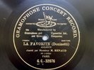 Maurice Renaud La Favorite - Andante 78RPM G&T Paris G.C.-32076 Flush SingleSide