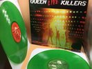 QUEEN LIVE KILLERS Double LP Vinyl Gatefold NM Green Marbled Transparent VINYL