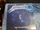 Metallica Ride The Lightning Electric Blue Vinyl FREE DOWNLOAD. Mint sealed.