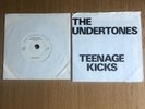 THE UNDERTONES Teenage Kicks 1978 GOOD VIBRATIONS RECORDS 7” VINYL POSTER SLEEVE