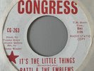 PATTY & THE EMBLEMS Congress 45-PROMO COPY-1966-Northern Soul-Rare-CLEAN VINYL