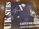 UK Subs – Left For Dead: Alive In Holland 1986 2 x Blue Vinyl LP Punk/Clash/Ruts