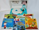 Disney Mickey Mouse GE Youth Portable Record Player 11 Read Along Records Works