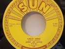 Jerry Lee Lewis CRAZY ARMS / END OF THE ROAD (ROCKABILLY 45) #259 PLAYS VG+