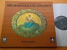 Lautenbacher Biber 16 Rosenkranz Sonatas German FSM VOX Stereo 3LP Box NM
