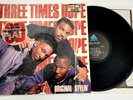 THREE TIMES DOPE - ORIGINAL STYLIN' - HIP HOP (1989) *IN SHRINK / HYPE STICKER*