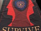 circa survive creature club wall flag