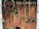SLAYER Hell Awaits LP 1985 Combat  Metal Blade Records MX 8020 Vinyl LP