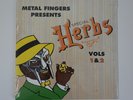 MF DOOM - Metal Fingers - Special Herbs, Vol. 1 and 2 Sealed Vinyl LP hip hop
