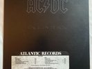 AC/DC Back In Black 1980 US LP Promo Cover With Timing Strip