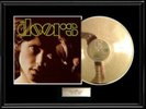 THE DOORS DEBUT FIRST ALBUM FRAMED LP GOLD RECORD RARE JIM MORRISON NON RIAA
