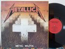 METALLICA  *rare vinyl* metal militia LP r&b hard rock heavy metal