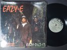 EAZY-E Eazy-Duz-It RAP Hip Hop LP Shrink RUTHLESS RARE ORIGINAL NWA