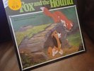 1981 Disneyland Records Storyteller THE FOX THE HOUND Vinyl & Read-along SEALED