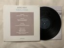 ARVO PART Tabula Rasa ECM VG CLASSICAL Orig MODERN Keith Jarrett Gatefold