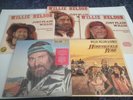 Willie Nelson Vinyl 5 Record LOT- Just Plain Willie 1-3  RARE - Honeysuckle Rose