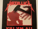 Metallica Kill 'Em All Megaforce Records MRI 069 1983 Second 2nd Pressing VG++