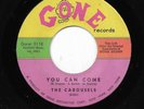 THE CAROUSELS 45RPM '62 GONE YOU CAN COME RARE FIRST PRESSING VG+++ VINYL
