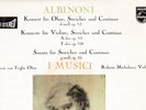 PHILIPS HI-FI STEREO - TRIGHT / MICHELUCCI - ALBINONI OBOE & VIOLIN CONCERTO NM