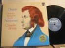 PHILIPS 6747 485 CLAUDIO ARRAU Chopin 21 Noctures Complete 2 LP 1979 NM