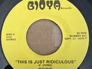 Oogie, Bones Boy & His Bonette All Stars ‎– This Is Just Ridiculous 7” 45 Rare x