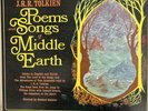 J.R.R Tolkien - Poems and Songs Of Middle Earth, Caedmon Vinyl,  vgc. FREE P&P