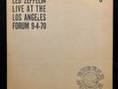LED ZEPPELIN LIVE At The Los Angeles Forum 9/4/1970 LP RUBBER DRUBBER RARE