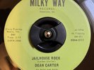GARAGE ROCKABILLY DEAN CARTER Rebel Woman / Jailhouse Rock MILKY RARE 45 MINT