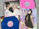 Dannii Minogue Neon Nights Pink And Blue Vinyl LP with signed Poster As New