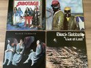Black Sabbath Vinyl Records LP Albums Sabotage Live Last Heaven Hell Never Say