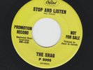 GARAGE FUZZ ROCKER 45 - THE SHAG  -  STOP AND LISTEN - HEAR 1967 PROMO CAPITOL