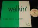 MILES DAVIS ALL STARS – WALKIN' - ORIGINAL UK 1960 ESQUIRE LP Bop Jazz
