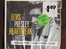 ELVIS PRESLEY EPA 821 HEARTBREAK HOTEL 45RPM IN BAGGY VERY NICE