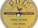 Carl Perkins. All Mama's Children. /  Boppin' The Blues. SUN 243. Ex / Ex plus