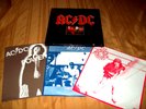 AC/DC BOX SET 3 LPS High Voltage Dirty Deeds Done Dirt Cheap Powerage Import NM