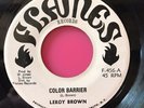 Leroy Brown ‎– Color Barrier 7
